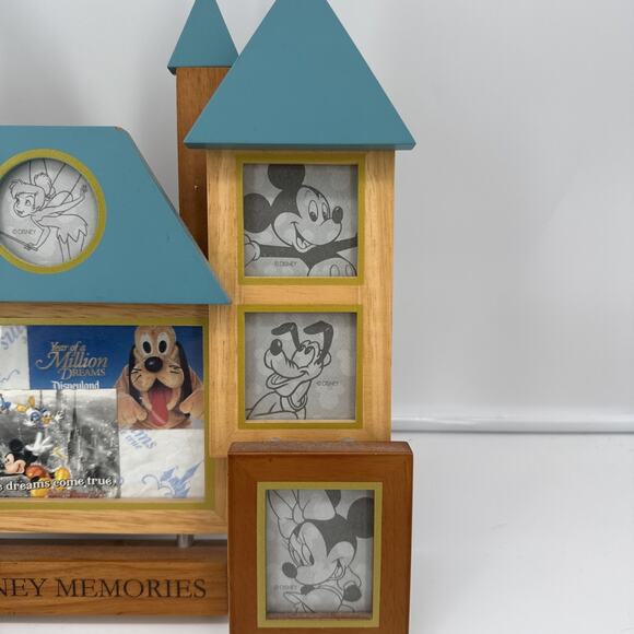 WALT DISNEY WORLD Cinderella's Castle Themed MULTI-OPENING Picture FRAME - Picture 4 of 13